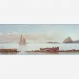 Balliester, Veleiros na Baía de Guanabara, ÓLEO SOBRE MADEIRA