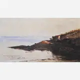 Marinha by Giovanni Battista Castagneto, ÓLEO SOBRE MADEIRA, offered Apr 2003