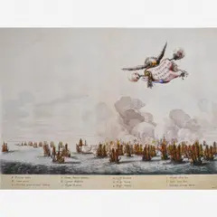 Tertium Praelium ad Paribam XIII Ian by Frans Post, Gravura a ponta seca e aquarela, offered Apr 2003