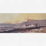 Antônio Parreiras, Pedra da Gávea e Morro Dois Irmãos, Vistos do Arpoador