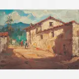 Mecatti, Paisagem Brasileira, ÓLEO SOBRE TELA