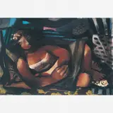Mulher Deitada by Di Cavalcanti, ÓLEO SOBRE TELA, offered Apr 2003