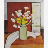 Jarro com Flores by Aldo Bonadei, ÓLEO SOBRE TELA, offered Apr 2003
