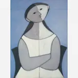 Figura by Milton Dacosta, ÓLEO SOBRE TELA, offered Apr 2003