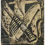 Daniel Senise, Untitled, Acrílica sobre eucatex