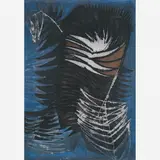 Frans Krajcberg, Samambaias, ÓLEO SOBRE TELA