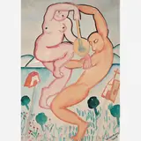 Cícero Dias, Bailarinos, Aquarela