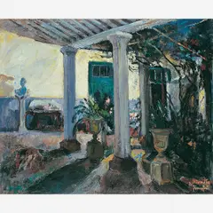 Jardim by Marie Nivouliès de Pierrefort, ÓLEO SOBRE TELA, offered Nov 2002
