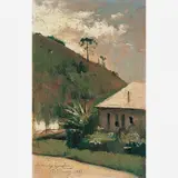 Décio Villares, Paisagem, ÓLEO SOBRE MADEIRA