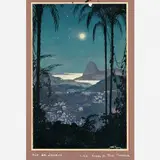 Nobauer, Vista de Santa Teresa, Guache