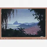 Nobauer, Vista Tirada de Santa Teresa, Guache
