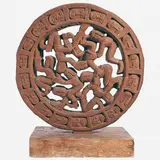 Roda da Vida by Gto [Geraldo Teles Oliveira], Escultura em madeira, offered Nov 2002