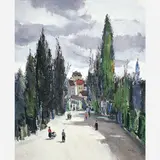 Sílvio Pinto, Paisagem Francesa
