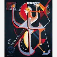Trombeta by Miguel dos Santos, ÓLEO SOBRE TELA, offered Nov 2002