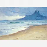 Leopoldo Gotuzzo, Marro Dois Irmãos e Pedra da Gávea, ÓLEO SOBRE MADEIRA