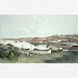 Eugène Cicére, Rio De Janeiro - A Prainha ( Da Saúde ), Litografia