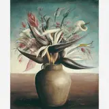 Vaso com Strelitzia by Roberto Burle Marx, ÓLEO SOBRE TELA, offered Sep 2002