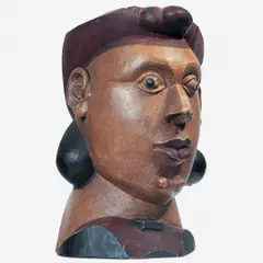 Mauro Antonio Tesi, Cabeça, Escultura em madeira