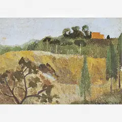Paisagem by Rebolo, Óleo sobre eucatex, offered Sep 2002