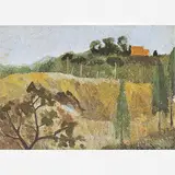 Rebolo, Paisagem, Óleo sobre eucatex