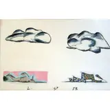 Leonilson, Untitled, Tinta metalica e pastel