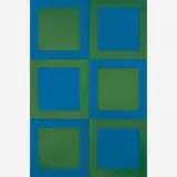 Composição Verde e Azul by Arcangelo Ianelli, ÓLEO SOBRE TELA, offered Jul 2002