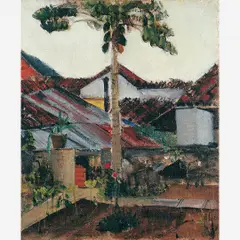 Quintal do Hotel Rio Branco onde Hospedei-me by José Pancetti, ÓLEO SOBRE TELA, offered Jul 2002