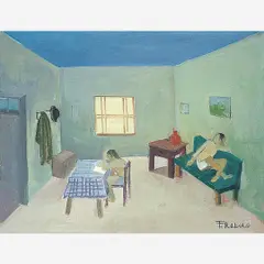 Interior by Rebolo, offered Jul 2002