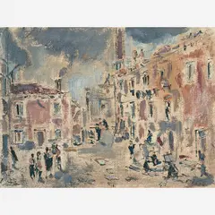 Veneza by De Pisis, ÓLEO SOBRE TELA, offered Jul 2002