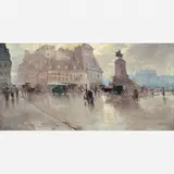 Attilio Pratella, Paisagem - Paris