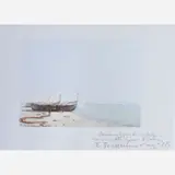 Barcos na praia 1838 - 1912 by Eduardo de Martino, Óleo e Guache sobre papel, offered Mar 2002