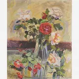 Marie Nivouliès de Pierrefort, Jarro com rosas