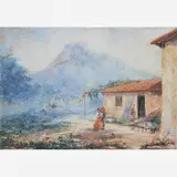 Manuel Santiago, Paisagem Teresópolis, ÓLEO SOBRE TELA