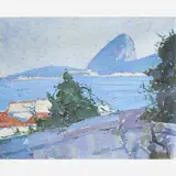 Henrique Cavalleiro, Pão de Açúcar visto do alto de Santa Teresa 1892 - 1975