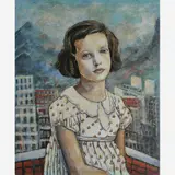 Retrato de menina 1896 - 1962 by Alberto da Veiga Guignard, ÓLEO SOBRE TELA, offered Mar 2002