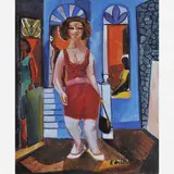 Bordel by Di Cavalcanti, ÓLEO SOBRE TELA, offered Mar 2002
