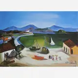 Marinha by Di Cavalcanti, ÓLEO SOBRE TELA, offered Mar 2002