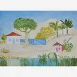 Tarsila do Amaral, Paisagem 1886 - 1973, ÓLEO SOBRE TELA