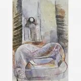 Lasar Segall, Interior, Aquarela