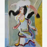 Cícero Dias, Femme au Fauteuil,(c. 1945)