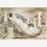 Souvenir d'un Homme qui ne Vite Blus,1896 - 1962 by Alberto da Veiga Guignard, Aquarela e nanquim sobre papel, offered Nov 2001