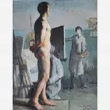 Manoel Santiago, O Modelo Vivo,1897 - 1987