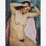 Henrique Cavalleiro, Nu,1892 - 1975, (c. 1940)