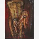 Flavio Shiro, Metamorfose,1928, Pastel e guache sobre papel