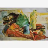 Yolanda Mohalyi, Composição com Objetos e Frutas,1909 - 1978
