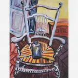 Antônio Bandeira, Le Fauteuil (Chez Jacques),1922 - 1967