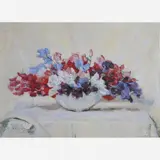 Leopoldo Gotuzzo, Vaso com Flores,1887 - 1983, ÓLEO SOBRE TELA