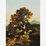Jules Lefebvre, Pastorale,1805 - 1882, ÓLEO SOBRE TELA