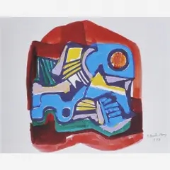 Roberto Burle Marx, Composição, Guache