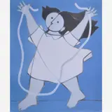 Milton Dacosta, Menina Pulando Corda, (c.1962)